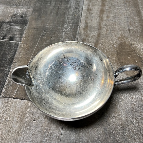 VINTAGE BENEDICT SILVER PLATE BMC CREAM SUGAR SET - Picture 3 of 7